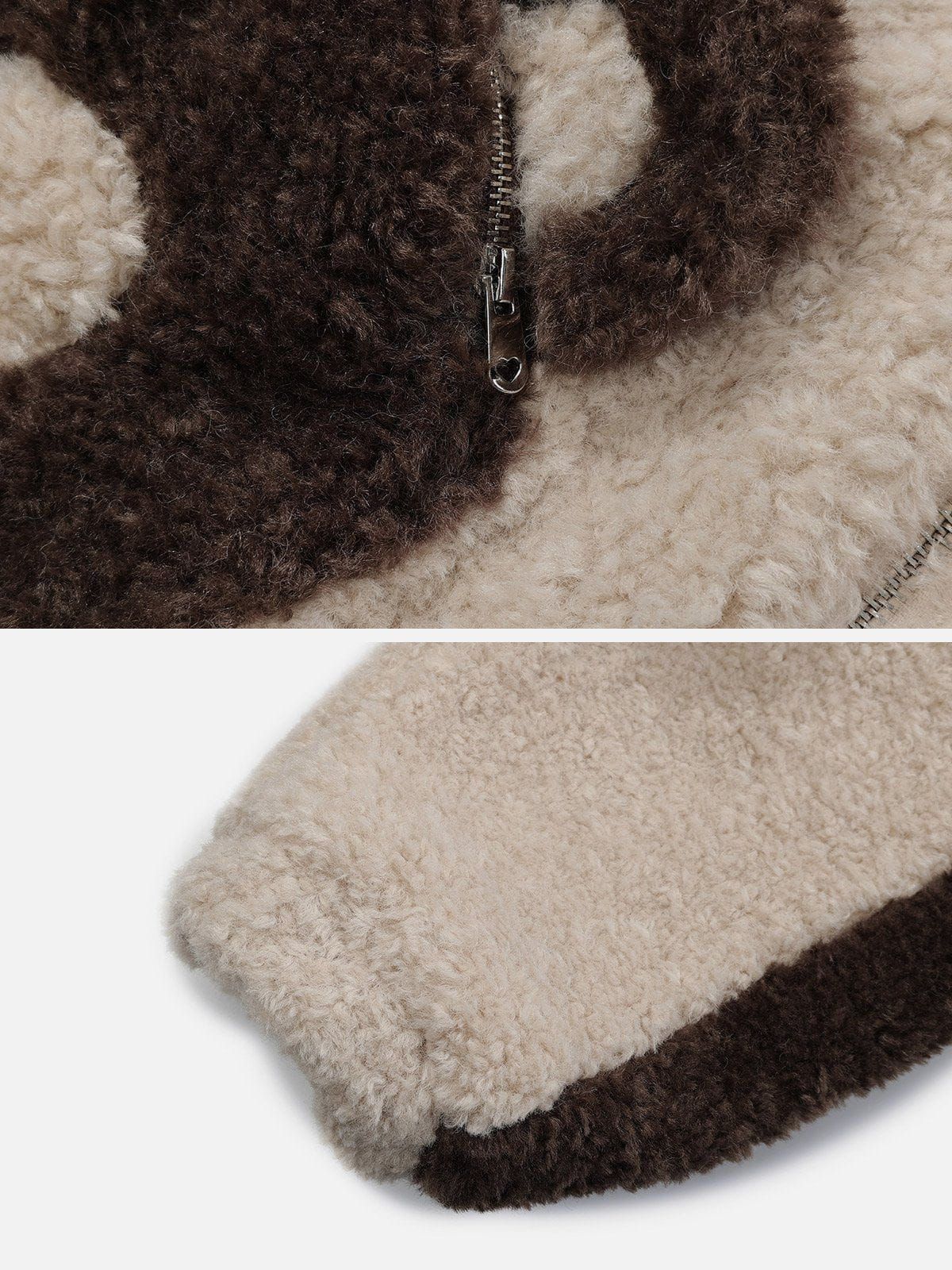 Aelfric Eden Cute Bear Pocket Sherpa Coat sold by Aelfric Eden product image thumbnail 4