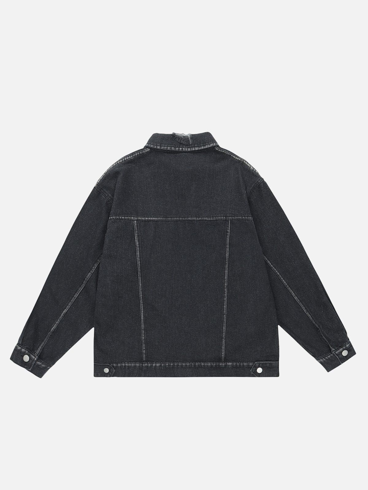 Aelfric Eden Washed Denim Jacket sold by Aelfric Eden product image thumbnail 3