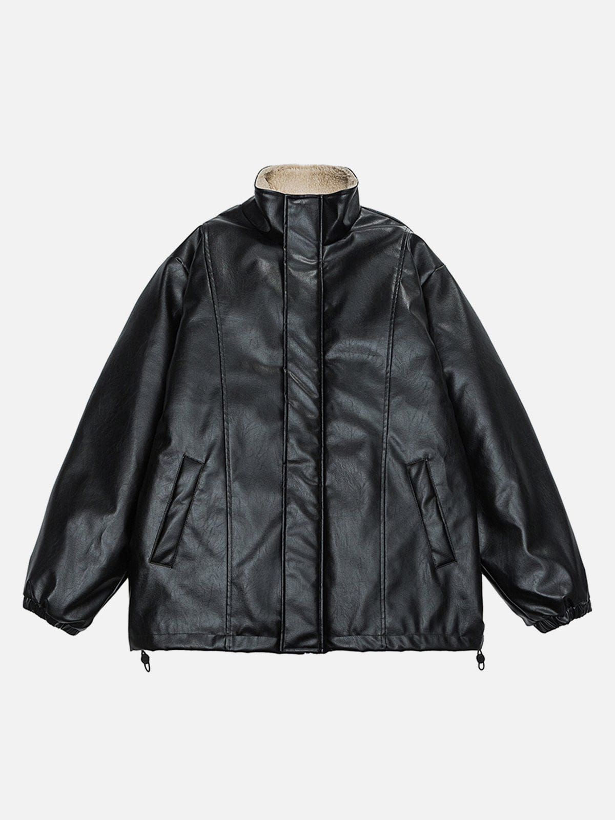 Aelfric Eden Fleece-Lined Faux Leather Coat sold by Aelfric Eden