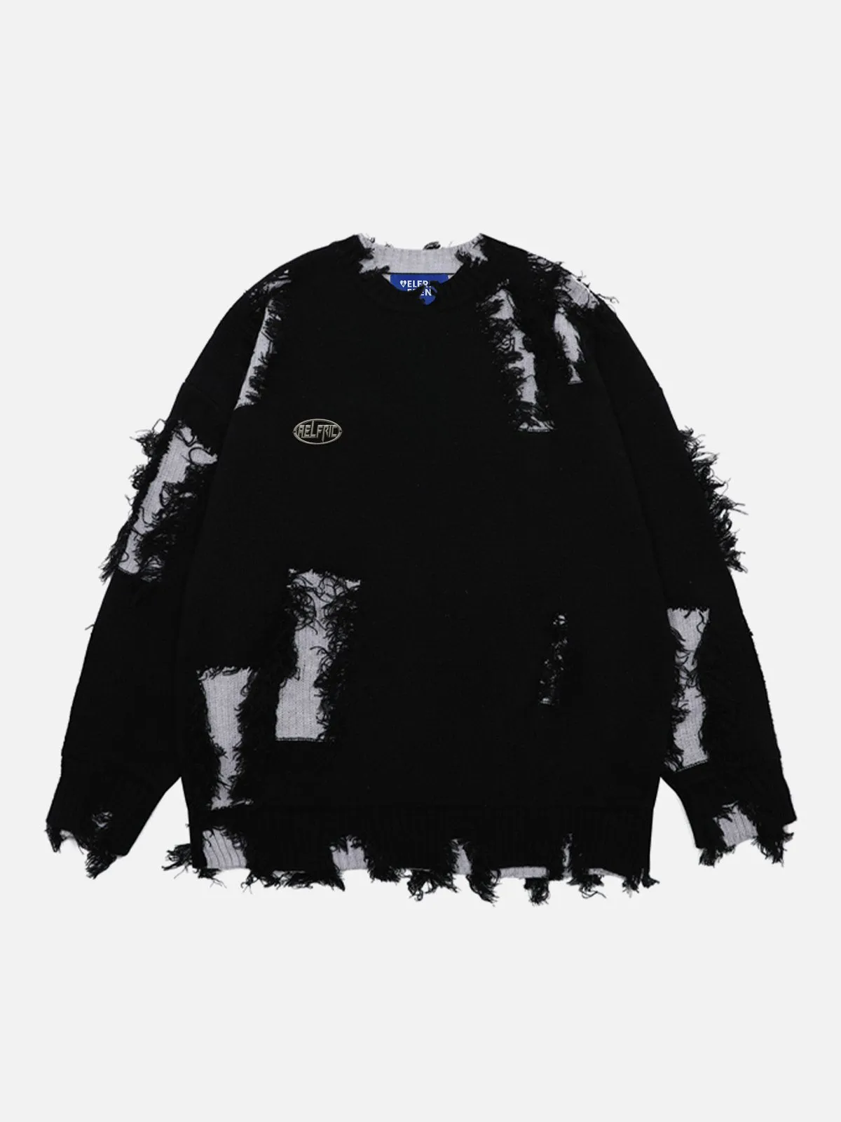 Aelfric Eden Distressed Fringe Sweater sold by Aelfric Eden product image thumbnail 3