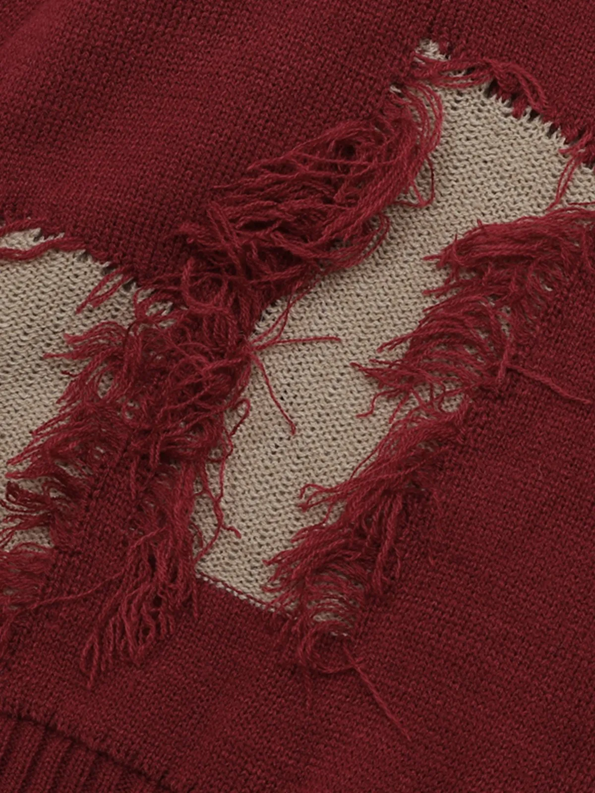 Aelfric Eden Distressed Fringe Sweater sold by Aelfric Eden product image thumbnail 5