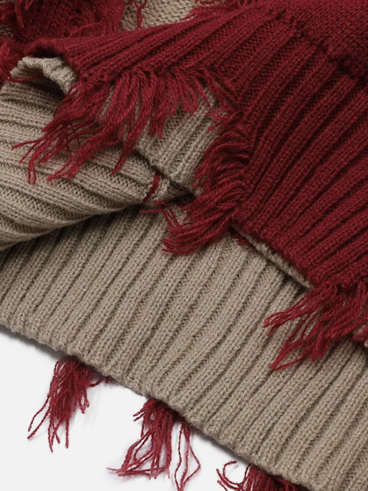 Aelfric Eden Distressed Fringe Sweater sold by Aelfric Eden product image thumbnail 4