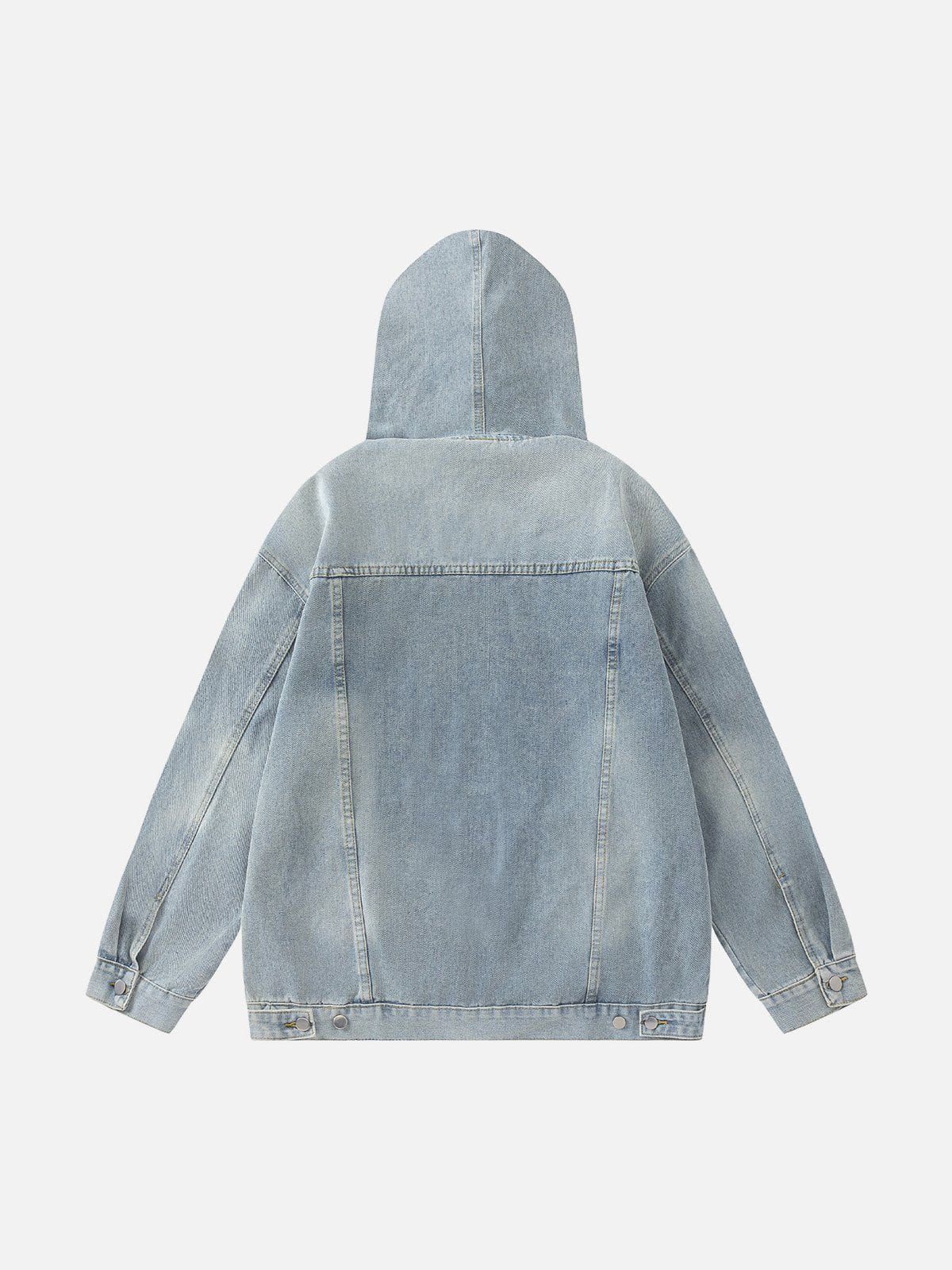 Aelfric Eden Washed Denim Hoodie sold by Aelfric Eden product image thumbnail 3