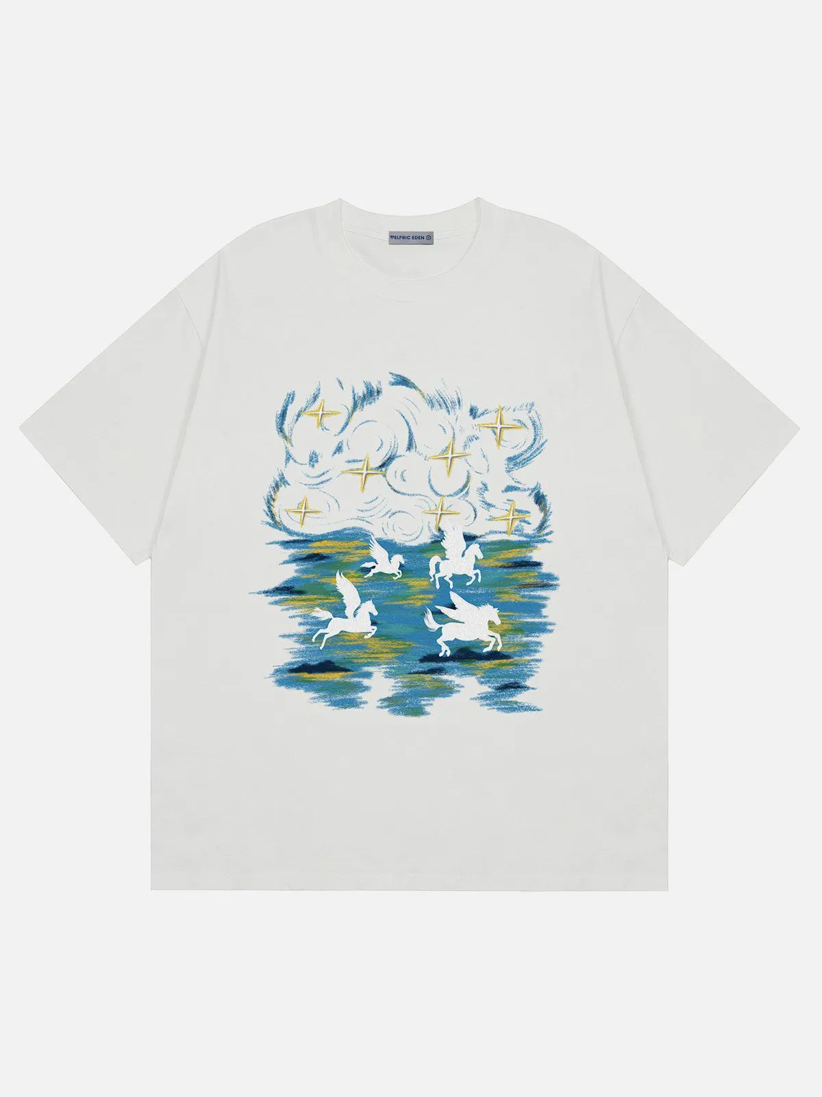 Aelfric Eden Horse Oil Painting Tee sold by Aelfric Eden