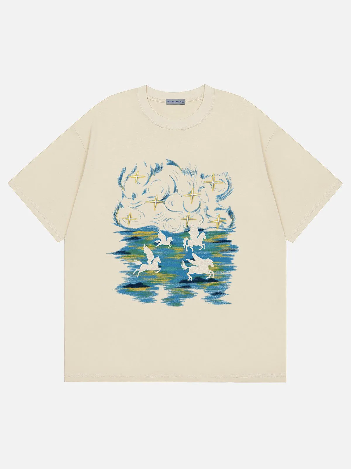 Aelfric Eden Horse Oil Painting Tee sold by Aelfric Eden product image thumbnail 2