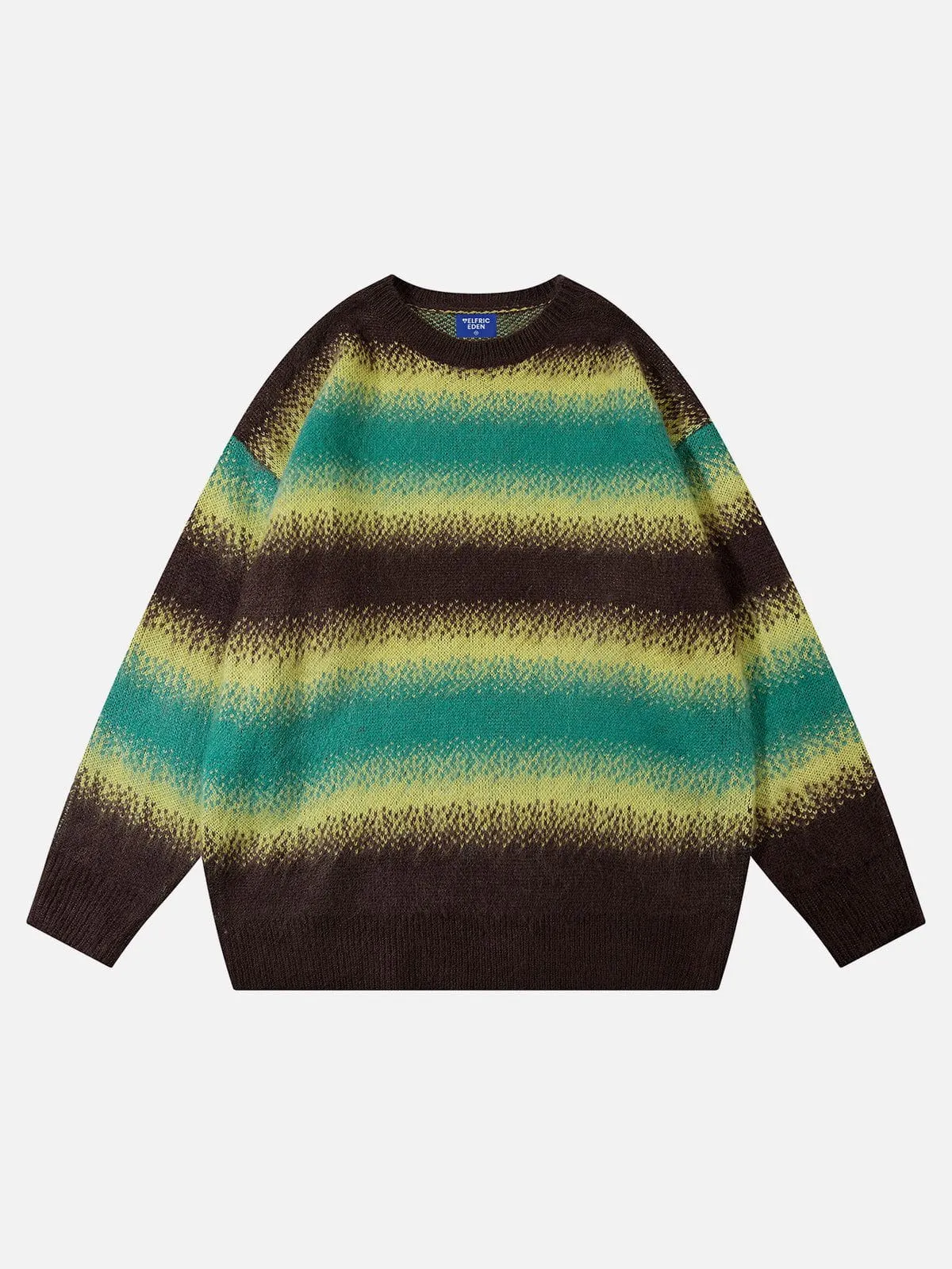 Aelfric Eden Color Blocking Stripes Sweater sold by Aelfric Eden product image thumbnail 3