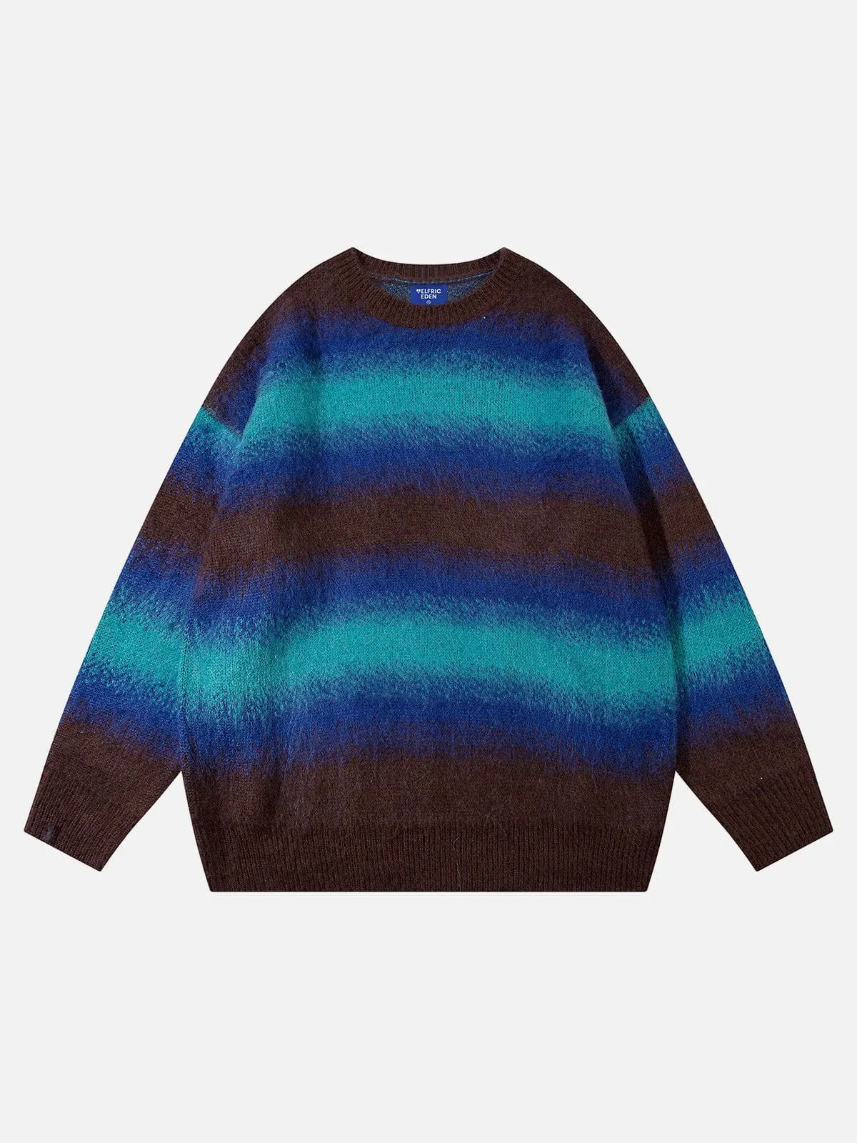 Aelfric Eden Color Blocking Stripes Sweater sold by Aelfric Eden