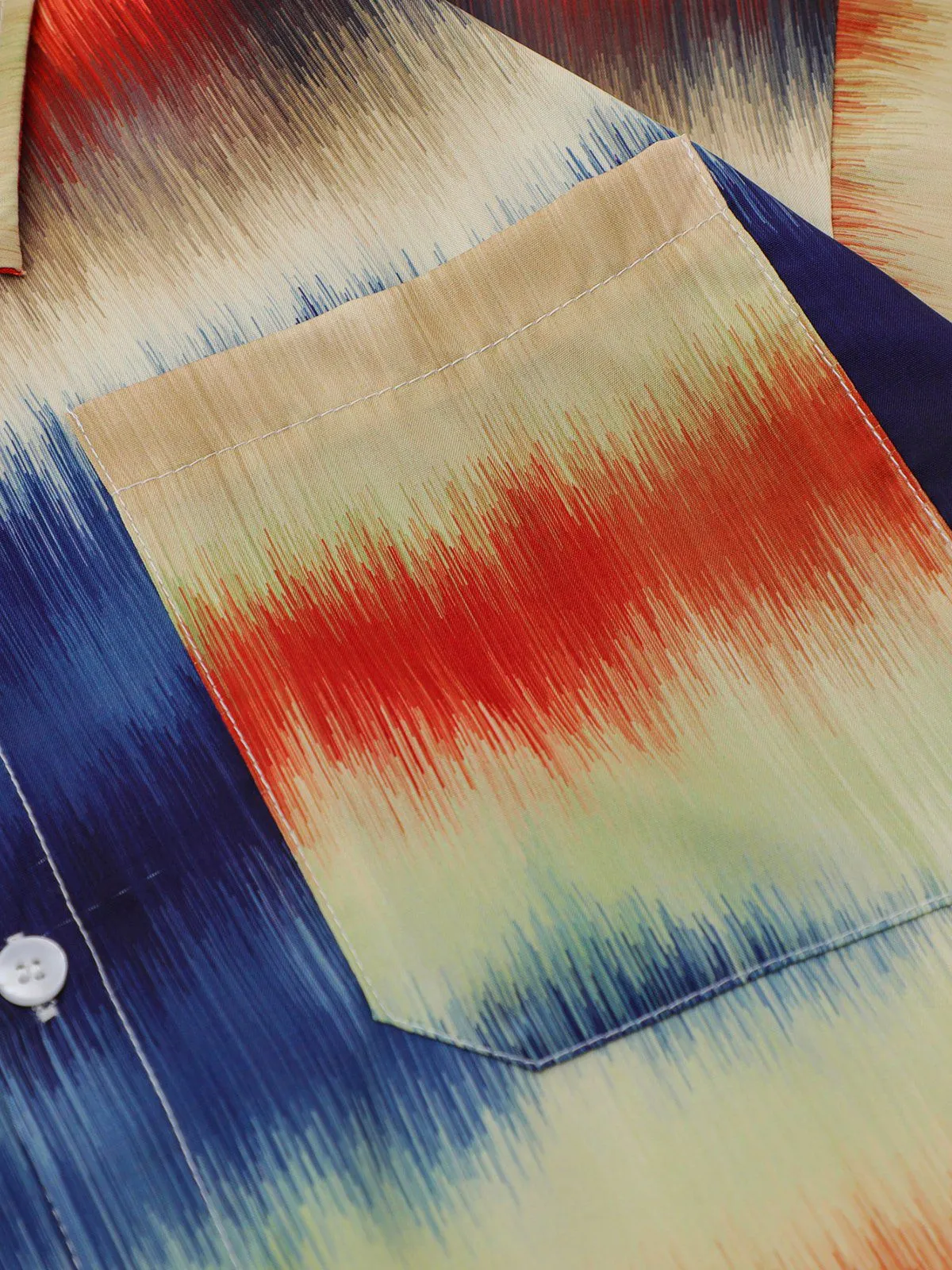 Aelfric Eden Colorful Stripe Short Sleeve Shirt sold by Aelfric Eden product image thumbnail 3