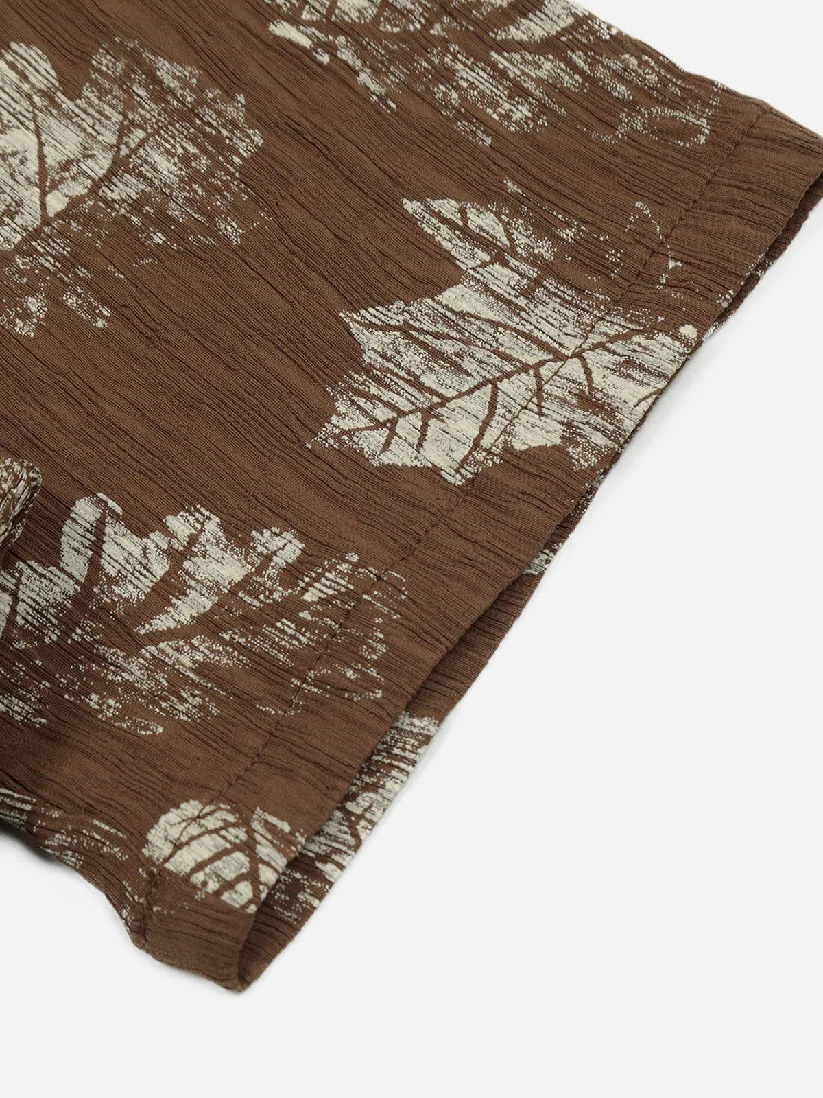 Aelfric Eden Leaf Print Short Sleeve Shirt sold by Aelfric Eden product image thumbnail 5