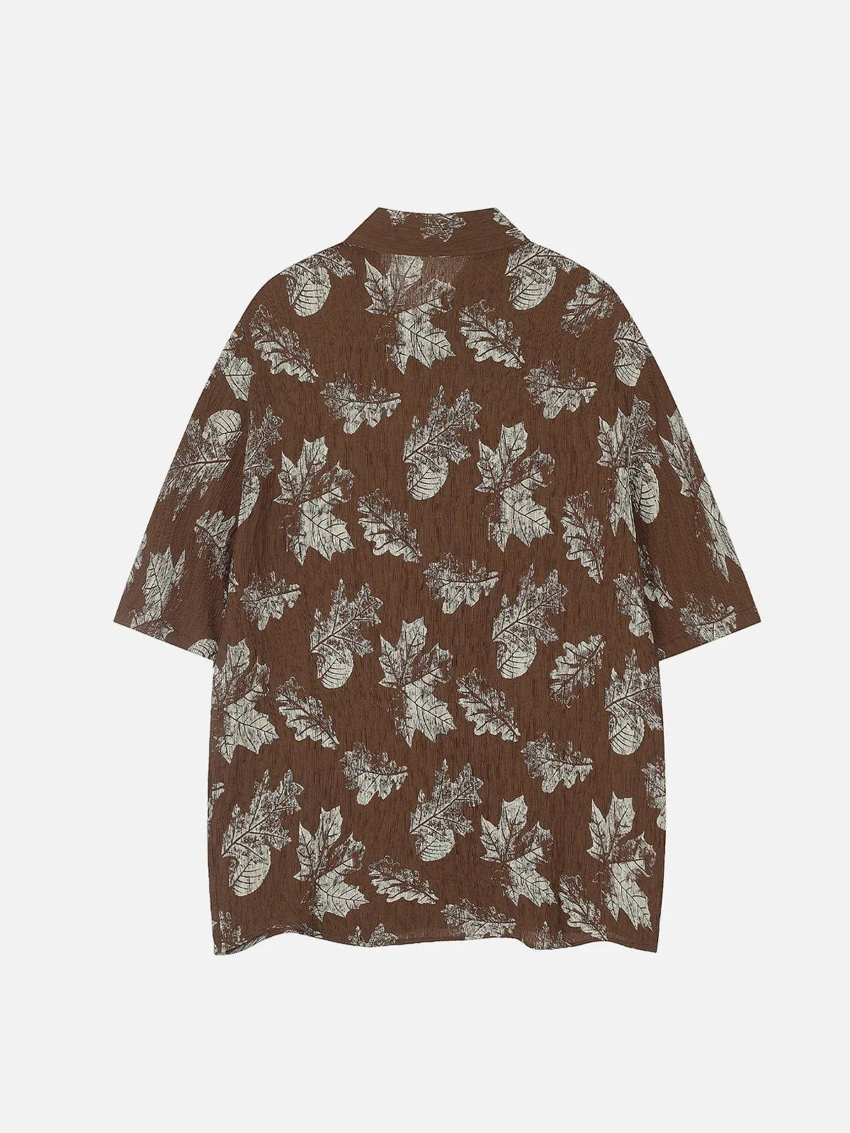 Aelfric Eden Leaf Print Short Sleeve Shirt sold by Aelfric Eden product image thumbnail 3