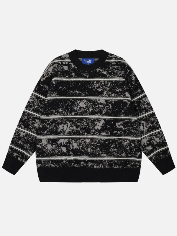Aelfric Eden Camouflage Stripe Sweater sold by Aelfric Eden