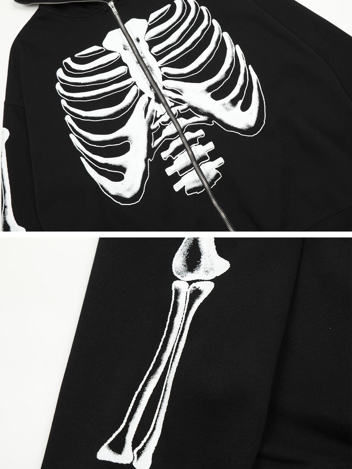 Aelfric Eden Skeleton Print Hoodie sold by Aelfric Eden product image thumbnail 3