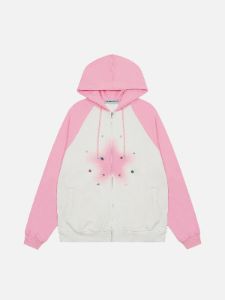 Aelfric Eden Rhinestone Application Star Hoodie sold by Aelfric Eden