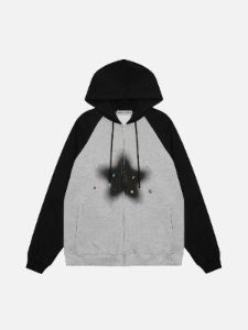 Aelfric Eden Rhinestone Application Star Hoodie sold by Aelfric Eden