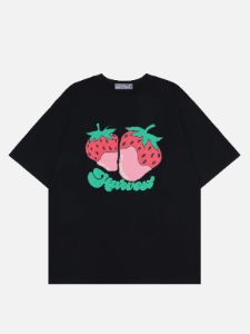 Aelfric Eden Strawberries Print Tee sold by Aelfric Eden