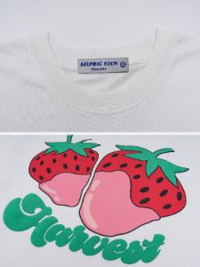 Aelfric Eden Strawberries Print Tee sold by Aelfric Eden