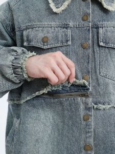Aelfric Eden Detachable Hem Denim Jacket sold by Aelfric Eden