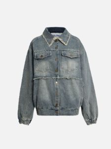 Aelfric Eden Detachable Hem Denim Jacket sold by Aelfric Eden