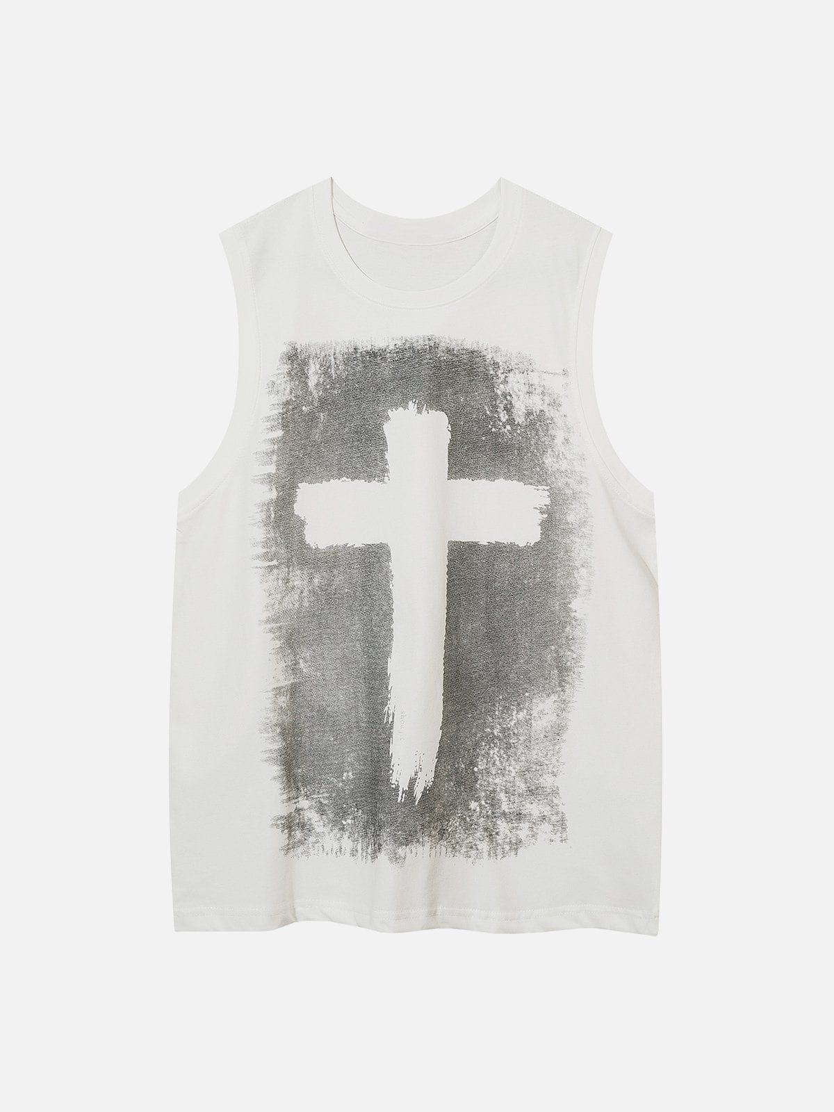 Crosses Print Vest sold by Aelfric Eden product image thumbnail 3