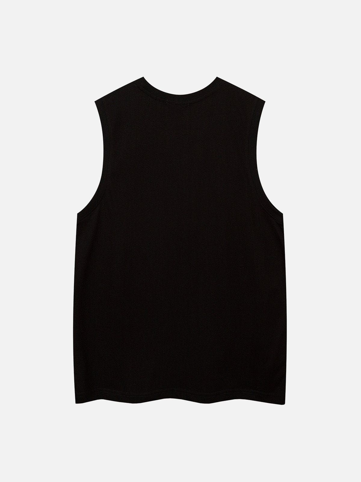 Crosses Print Vest sold by Aelfric Eden product image thumbnail 2