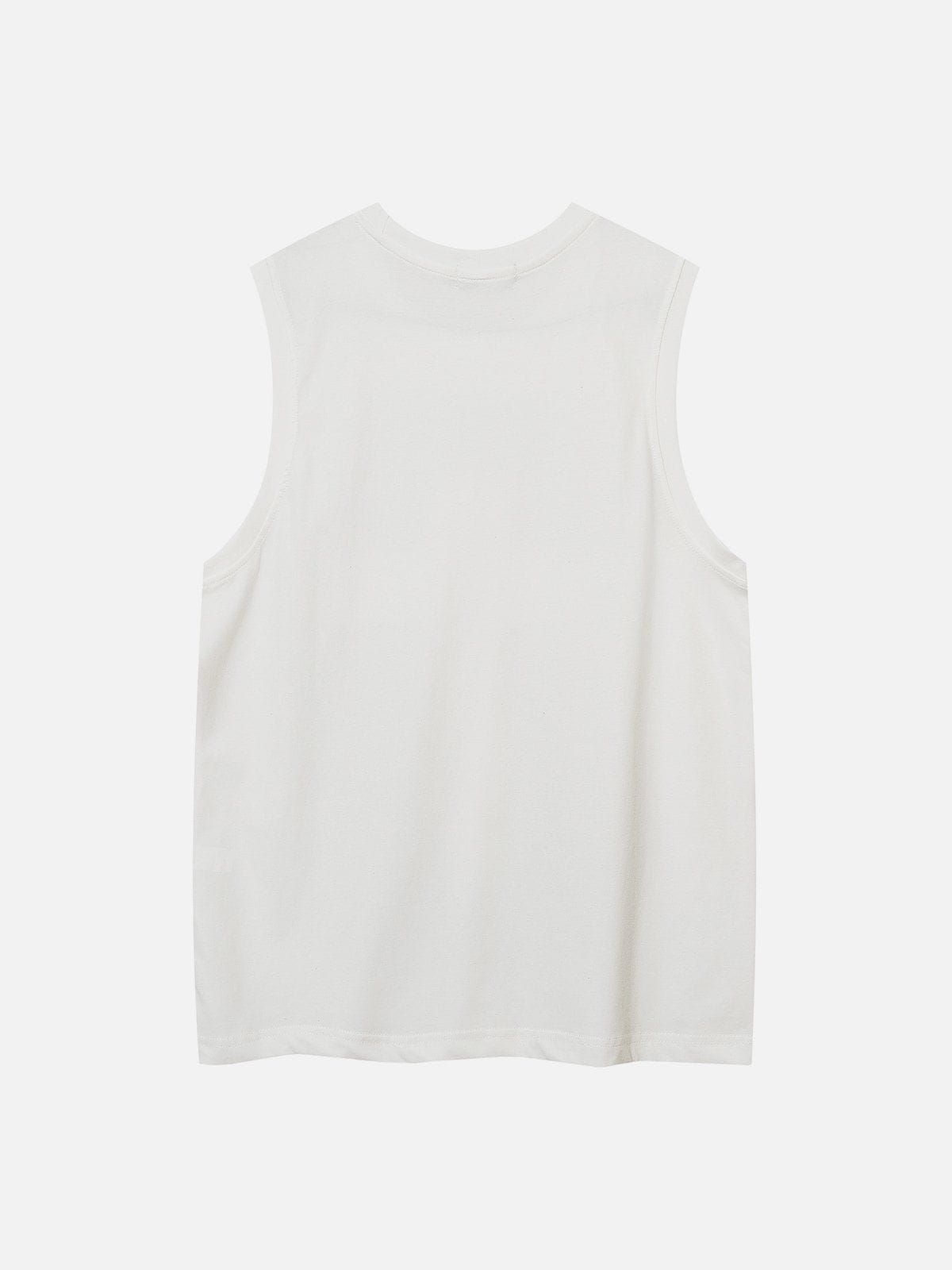 Crosses Print Vest sold by Aelfric Eden product image thumbnail 4