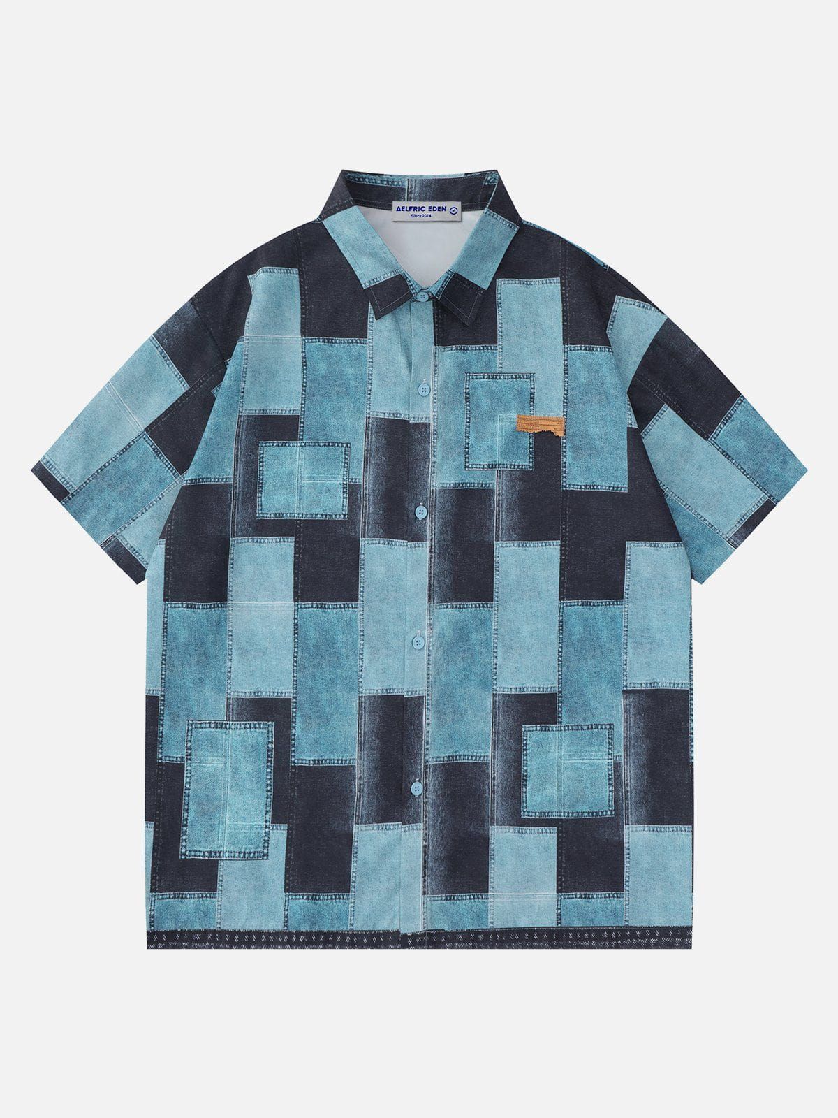 Aelfric Eden Fringe Washed Denim Jacket sold by Aelfric Eden product image thumbnail 3