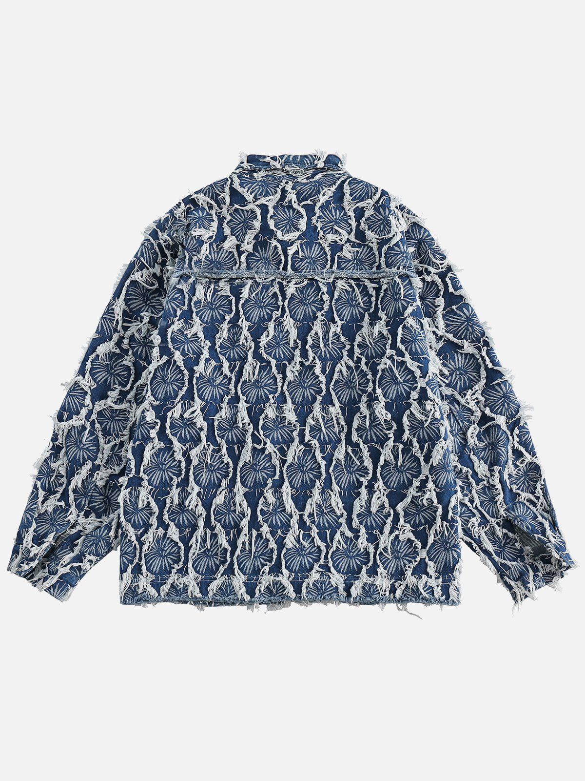 Aelfric Eden Fringe Washed Denim Jacket sold by Aelfric Eden product image thumbnail 4