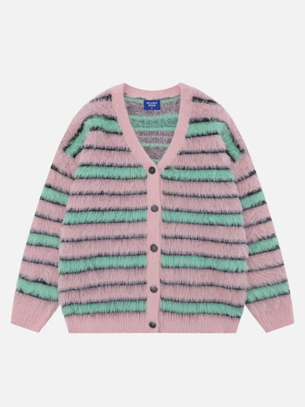 Aelfric Eden Contrast Striped Cardigan sold by Aelfric Eden