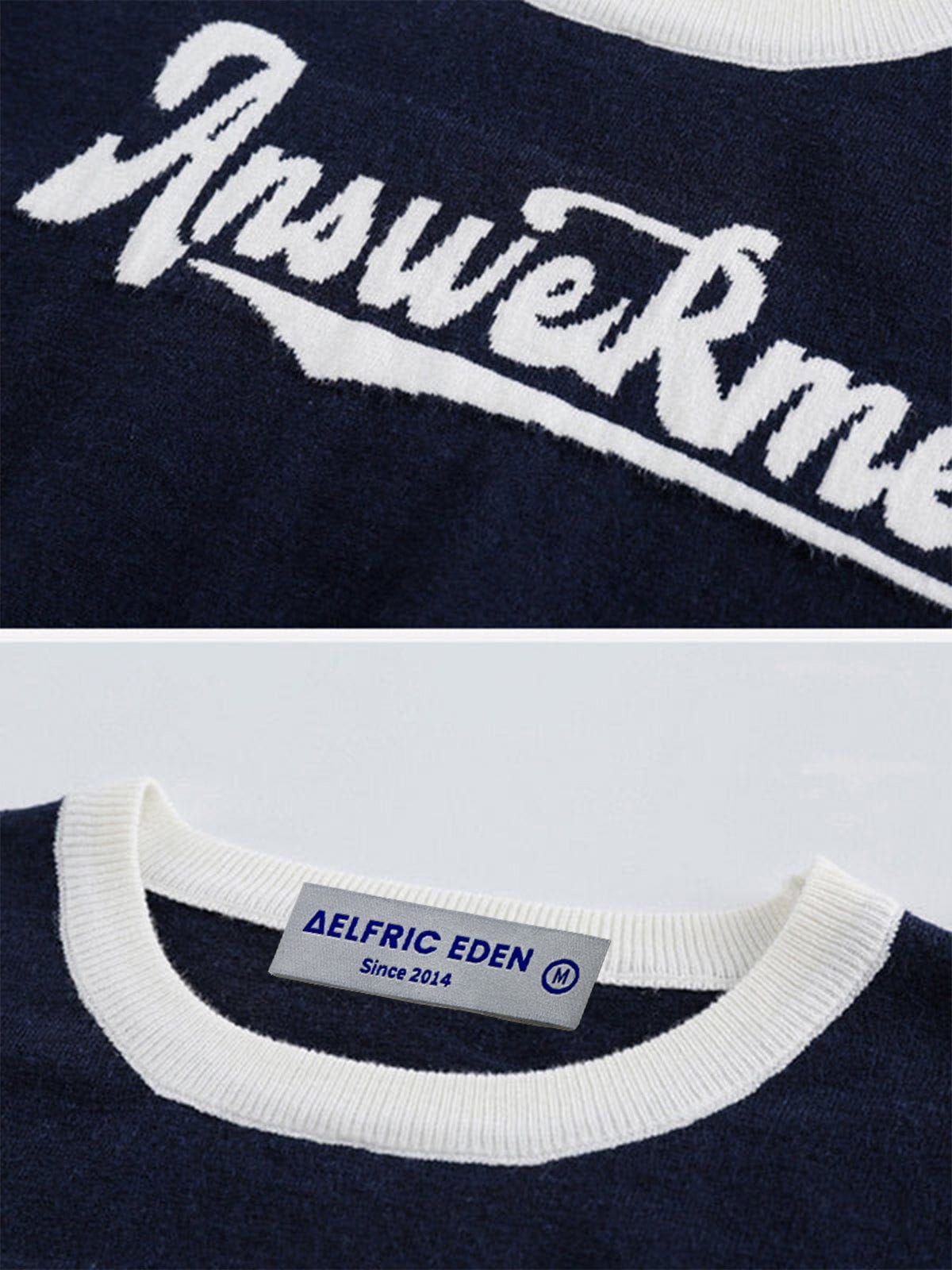 Vintage Flocked Letter Tee sold by Aelfric Eden product image thumbnail 4