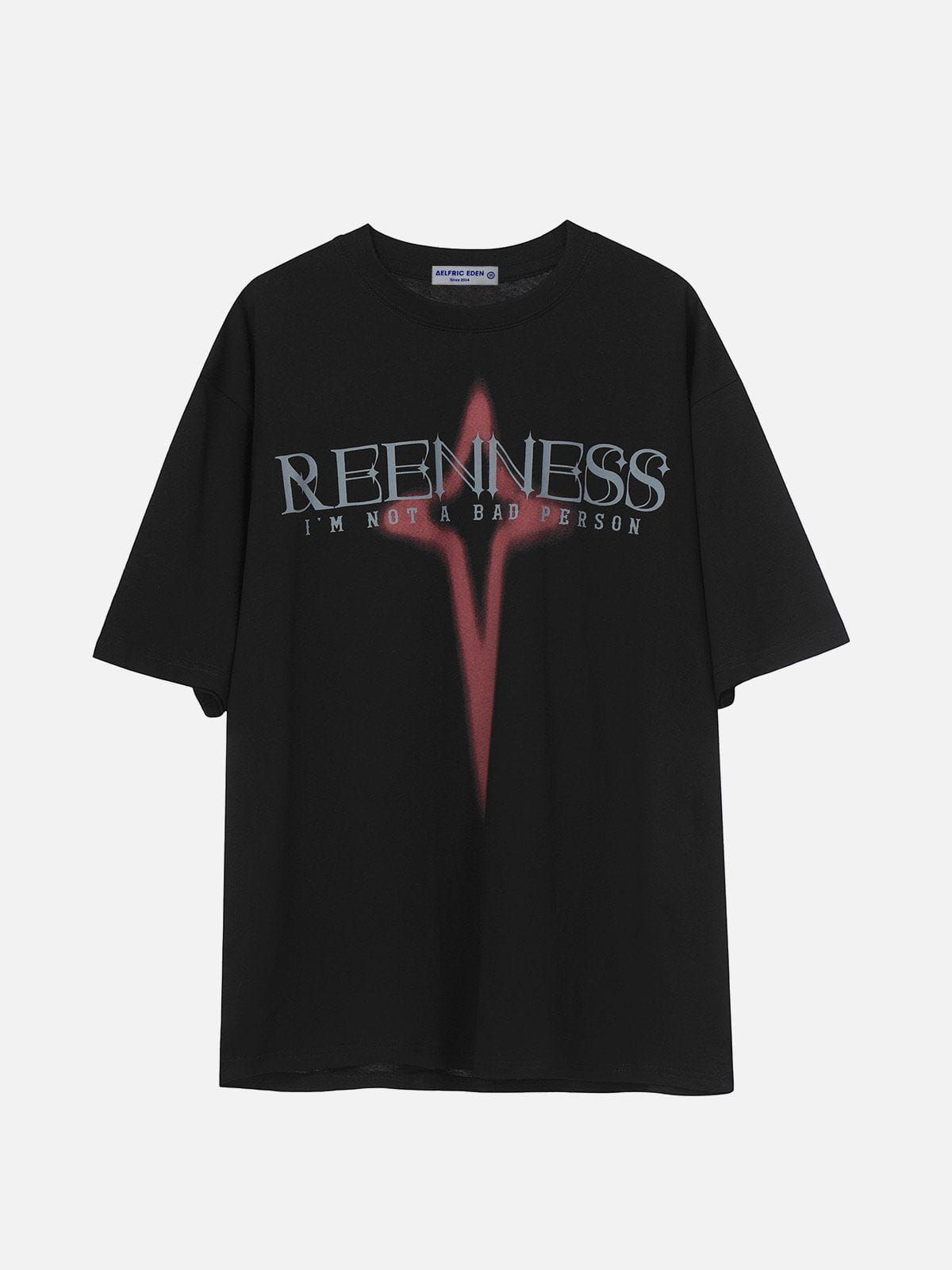 Aelfric Eden Abstract Star Print Washed Tee sold by Aelfric Eden product image thumbnail 2