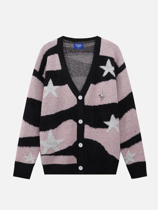 Aelfric Eden Stars Striped Cardigan sold by Aelfric Eden