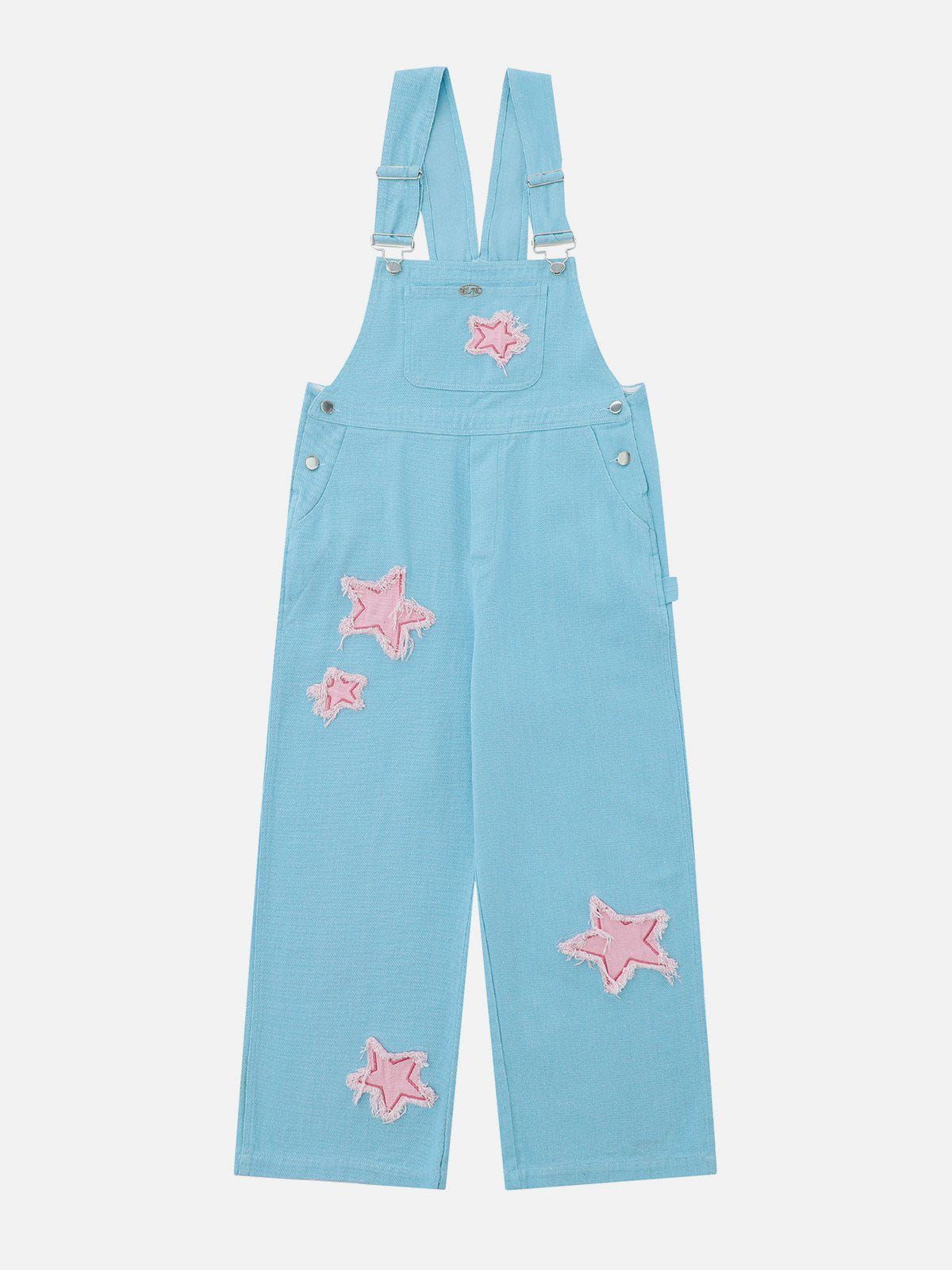 Aelfric Eden Embroidery Fringe Star Overalls sold by Aelfric Eden product image thumbnail 2