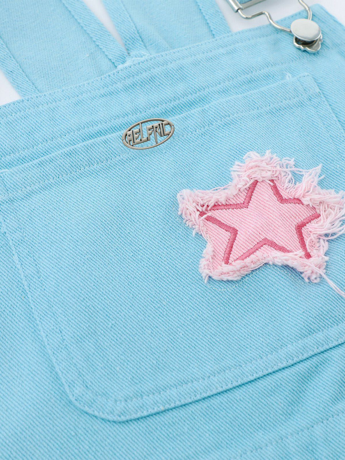 Aelfric Eden Embroidery Fringe Star Overalls sold by Aelfric Eden product image thumbnail 5