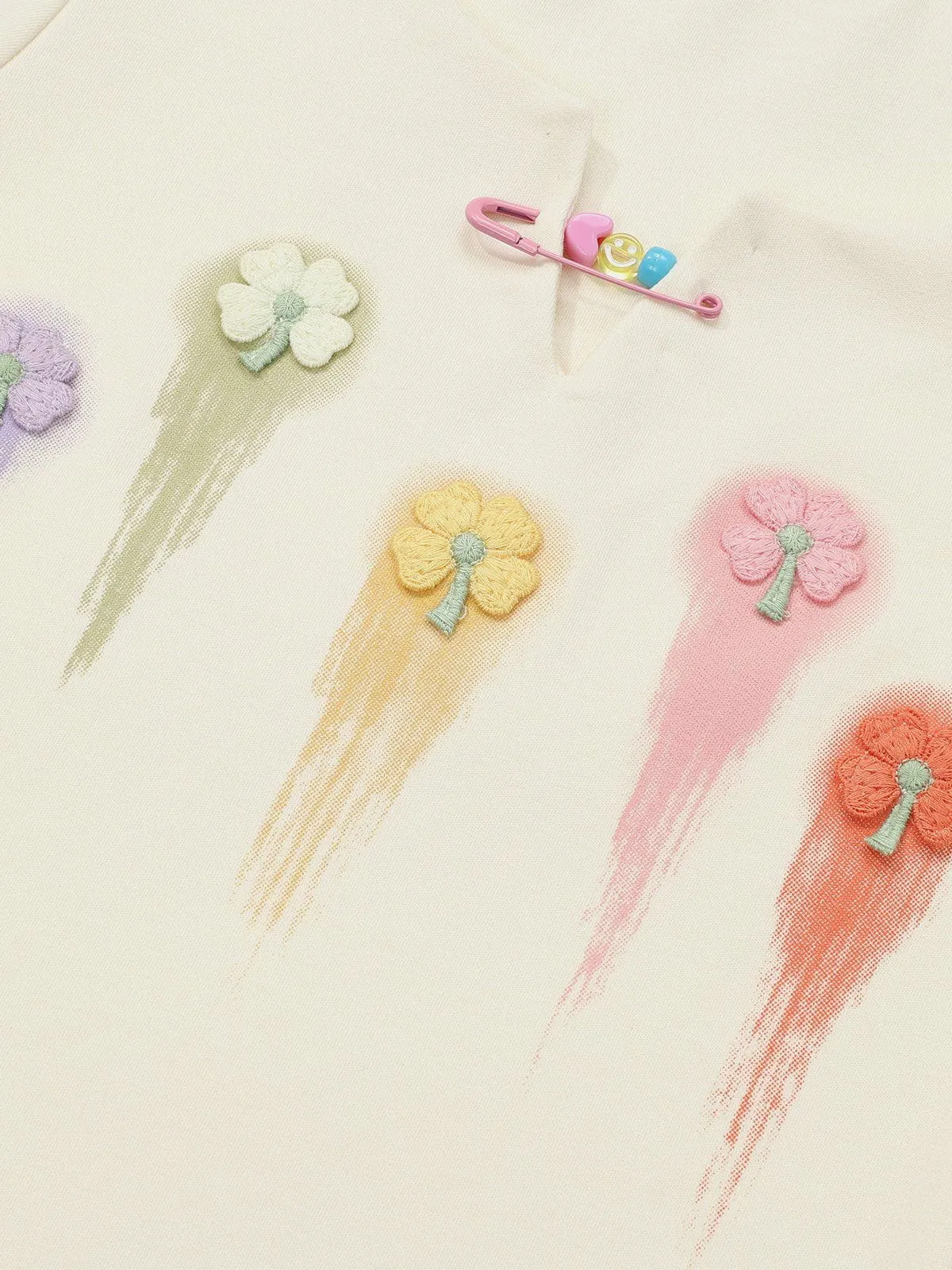 Aelfric Eden Embroidery Flower Pin Tee sold by Aelfric Eden product image thumbnail 3