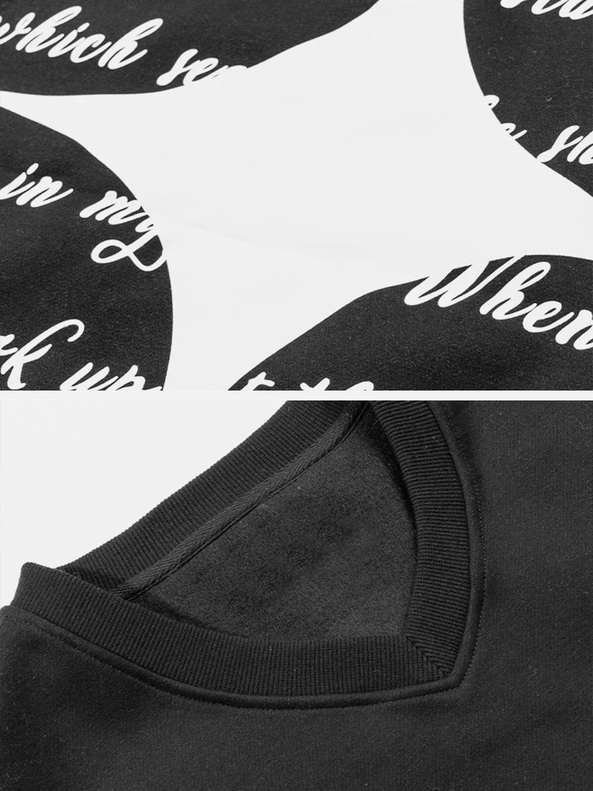 Aelfric Eden Vintage Letter Print Sweater Vest sold by Aelfric Eden product image thumbnail 3