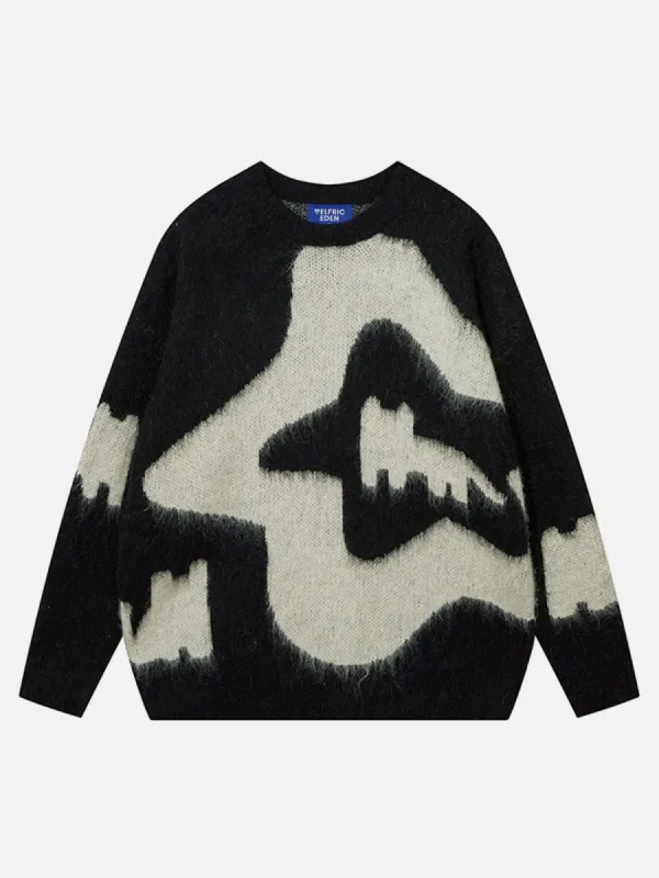 Aelfric Eden Star Cat Jacquard Sweater sold by Aelfric Eden