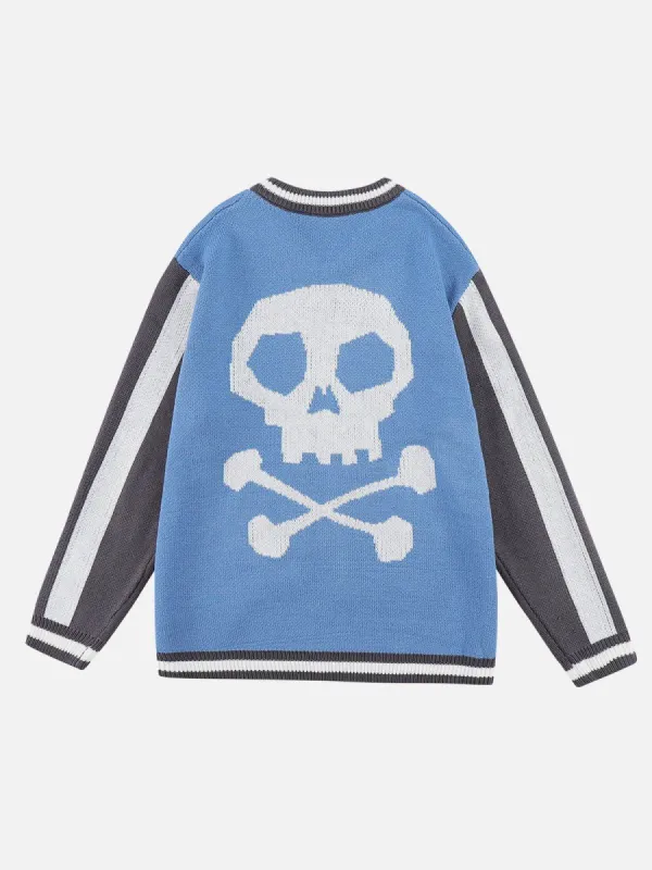 Aelfric Eden Skeleton Stitching Color Sweater sold by Aelfric Eden