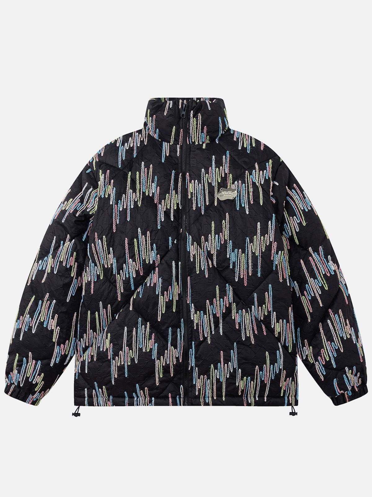 Aelfric Eden Colorful Embroidery Winter Coat sold by Aelfric Eden product image thumbnail 2