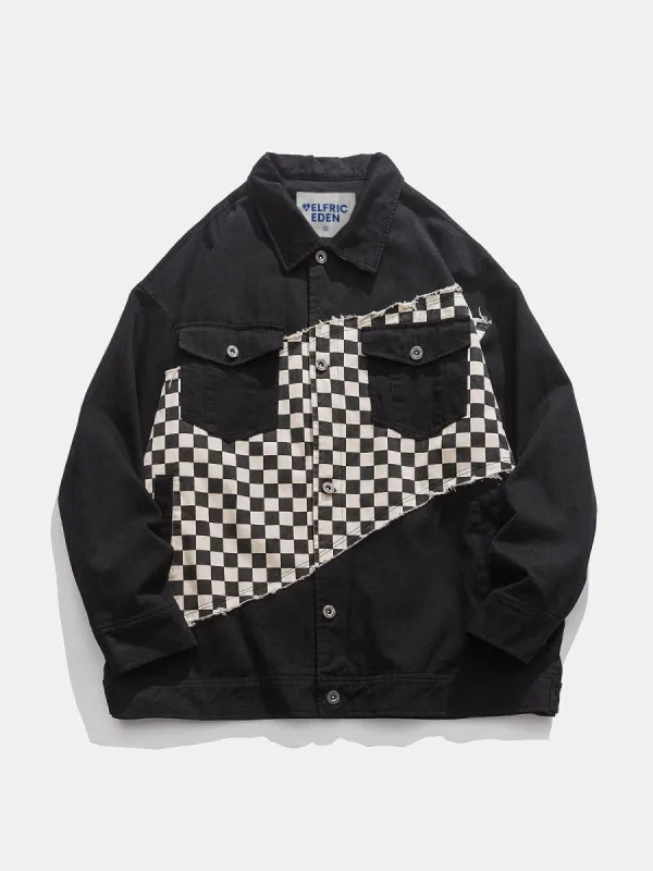 Aelfric Eden Checkerboard Patchwork Jacket sold by Aelfric Eden