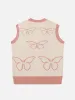 Aelfric Eden Butterfly Jacquard Sweater Vest sold by Aelfric Eden