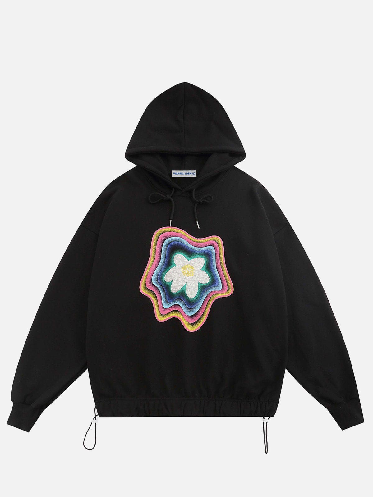 Aelfric Eden Floral Foam Printing Hoodie sold by Aelfric Eden product image thumbnail 3