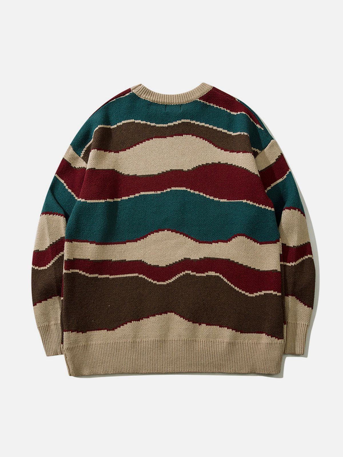 Aelfric Eden Color Blocking Stripe Sweater sold by Aelfric Eden product image thumbnail 3