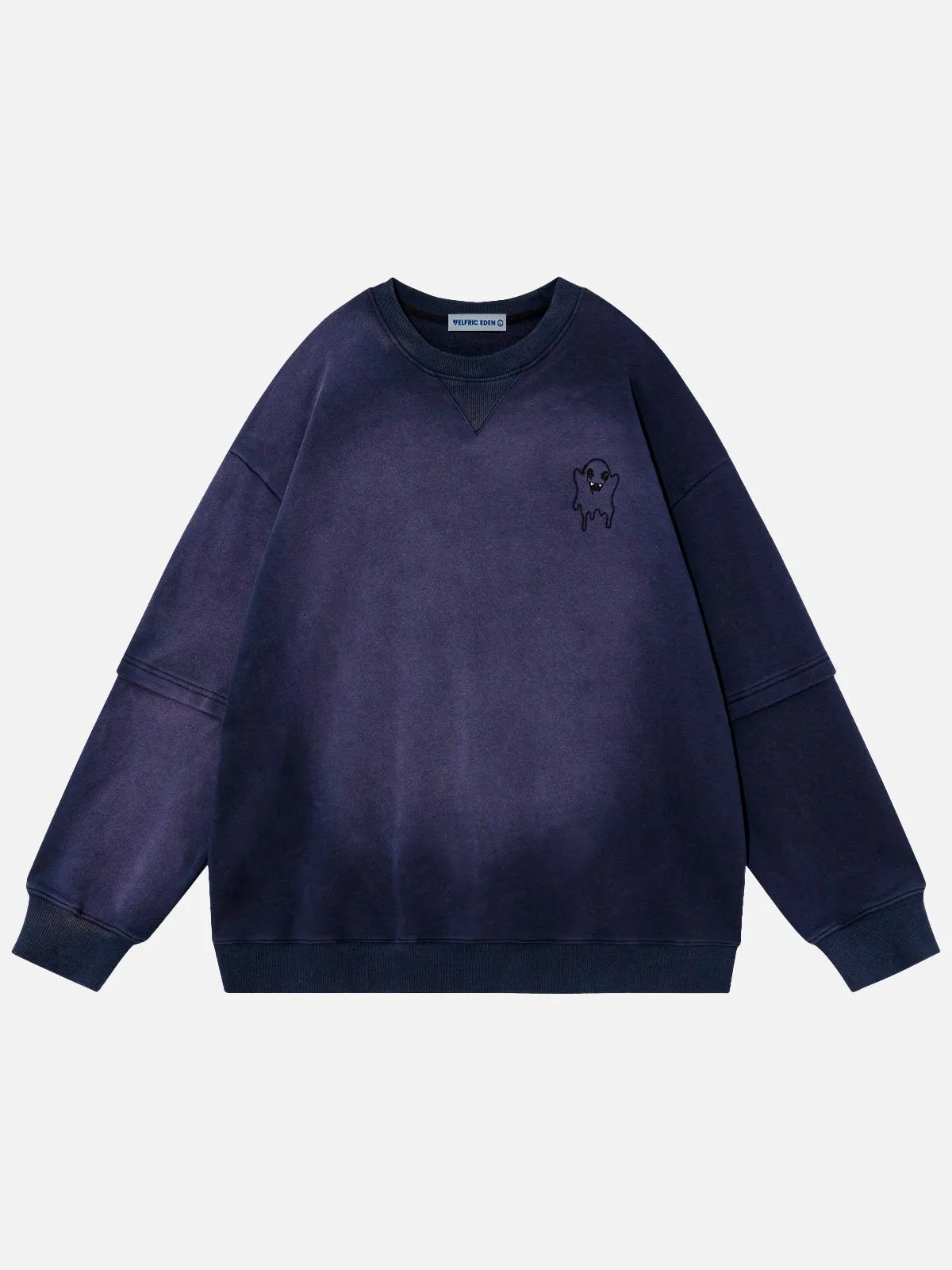 Aelfric Eden Gradient Embroidery Ghost Sweatshirt sold by Aelfric Eden product image thumbnail 2