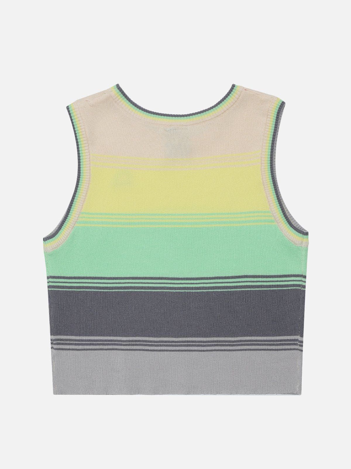 Rainbow Stripe Knitting Cami Top sold by Aelfric Eden product image thumbnail 3