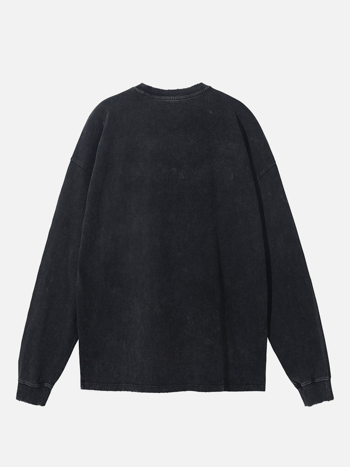 Aelfric Eden Spider Print Washed Sweatshirt sold by Aelfric Eden product image thumbnail 2