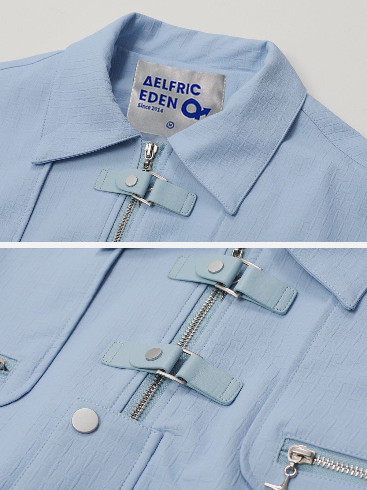 Aelfric Eden Solid Patchwork Jacket sold by Aelfric Eden product image thumbnail 5