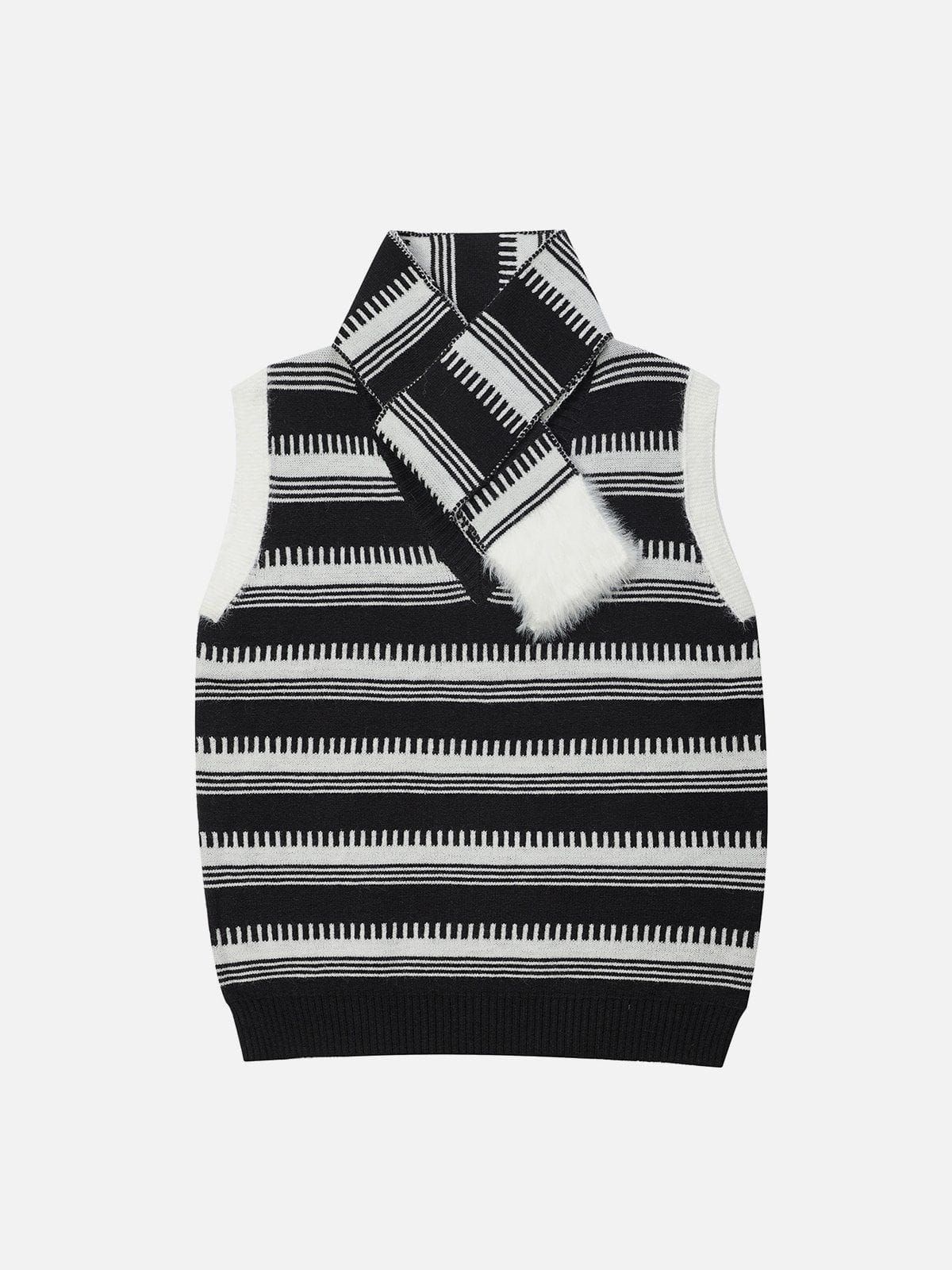 Aelfric Eden Neckerchief Stripe Sweater Vest sold by Aelfric Eden product image thumbnail 2