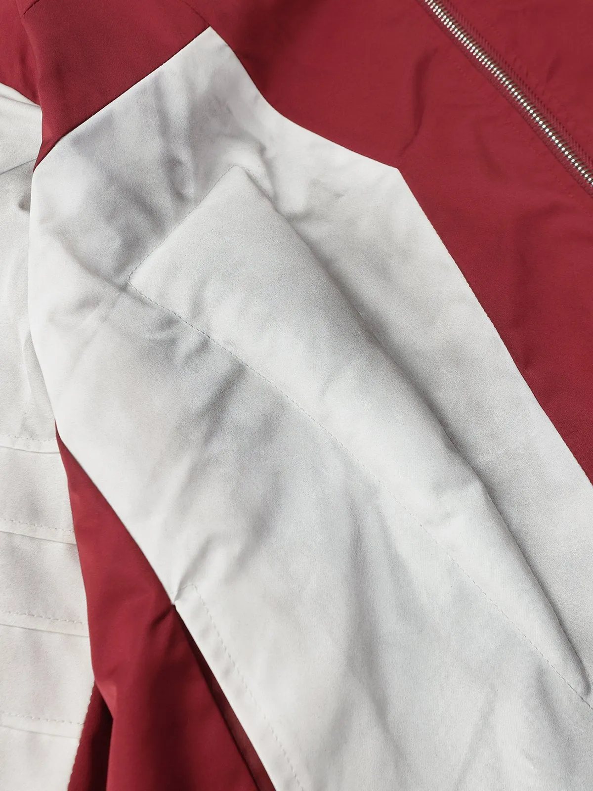 Aelfric Eden Dirt Color Patchwork Racing Jacket sold by Aelfric Eden product image thumbnail 4