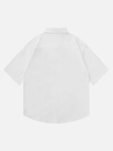 Aelfric Eden "Starry Sky" Stars Rays Print Short Sleeve Shirt sold by Aelfric Eden
