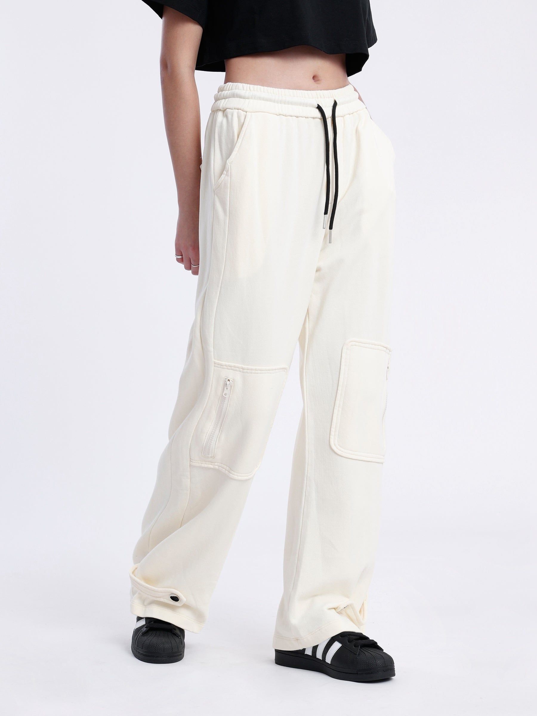 Aelfric Eden ZIP UP Drawstring Sweatpants sold by Aelfric Eden product image thumbnail 3